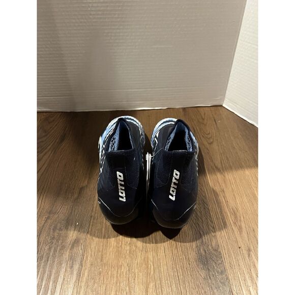 Lotto SOLISTA 100 VI GRAVITY FG Men Size 7 218128_9Z4 Navy/White Soccer Shoes - Picture 3 of 9